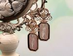 TAGLIAMONTE Designs (1878) 925SS/RGP Venetian Cameo Earrings*Nike*Reg.$285