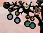 TAGLIAMONTE Designs (1863,1864) 925SS/YGP Venetian Cameo Earrings *Gryphon*Reg.$230