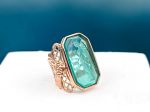 TAGLIAMONTE Designs (2306R) 925SS/RGP Venetian Intaglio Ring *Nike*Reg.$200