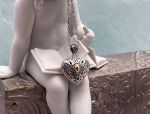 SAMUEL B *BJC* (58205P) 925SS / 18K Heart Pendant*Reg.$150*