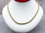 (LD4005N) 18K Solid Rope Necklace*30.7Gms*Reg.$5000