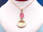 TAGLIAMONTE Designs (1857) 925SS/YGP Cameo Pendant *Medusa*Reg.$265