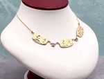 TAGLIAMONTE Designs (SH895-Citrine) 18K Cameo Necklace *Aphrodite,Cupid*Reg.$3500