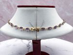 TAGLIAMONTE Designs (LD3549-Amethyst)14K Gemstone By the Inch Necklace*Reg.$1795