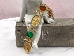 TAGLIAMONTE Designs (LD3555B) 18K Venetian Intaglio Bracelet *Reg.$4200