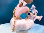TAGLIAMONTE Designs (PN2887B) 925SS/YGP Venetian Cameo Bracelet *Lion*Reg.$650